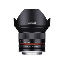 Samyang 12 mm F2.0 NCS CS obiettivo ultra grandangolare per attacco Sony nero
