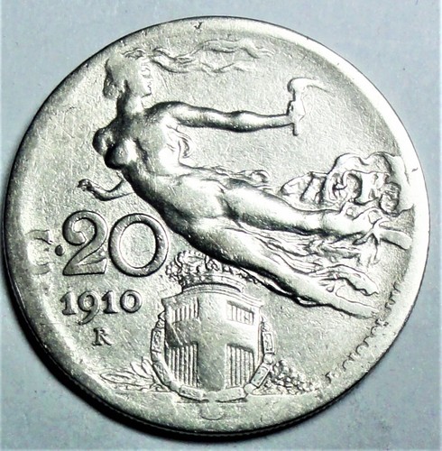 Moneta italia centesimi - italia,