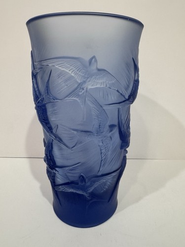 Raro vaso lalique - lalique, blue