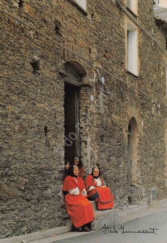 Cartolina desulo costume - cartolina,