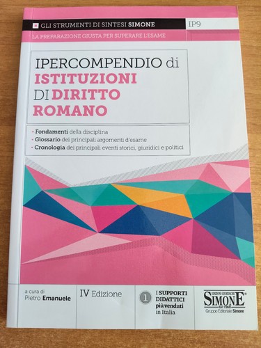Ipercompendio istituzioni - ipercompendio, di