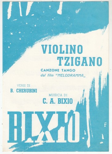 Spartito violino tzigano - spartito,