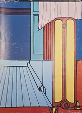 Poster Valerio Adami Radiator 1968 Manifesto Originale Pop Art Electa Vintage