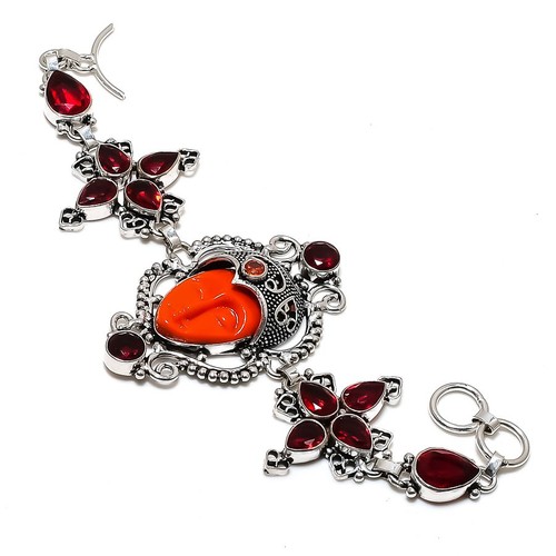 Bracciale osso cammeo - in,