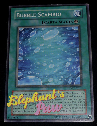 Yugioh bubble scambio comune - scambio,