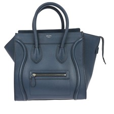 BUYIT Celine Blue Leather Mini