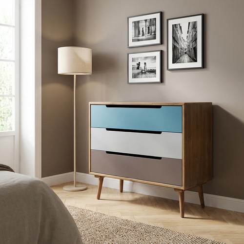 Dechome cassettiera cassetti - cassettiera, 3
