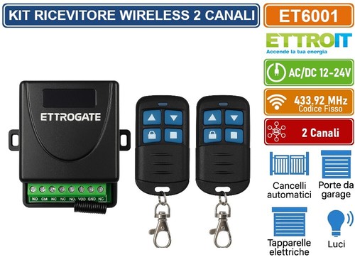 Kit ricevitore wireless - ricevitore,