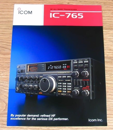 Icom 765 flagship - icom, ic-765
