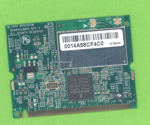 Broadcom bcm94318mpg scheda - broadcom,