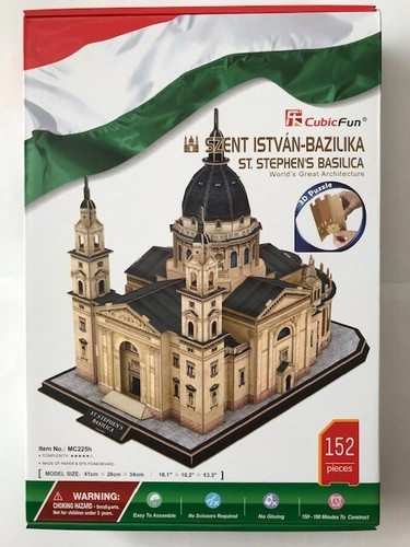 Puzzle basilica santo - puzzle, 3d