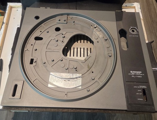 Pioneer 112d stereo - pl-112d,