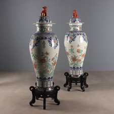 Coppia Vasi Balaustro Antichi