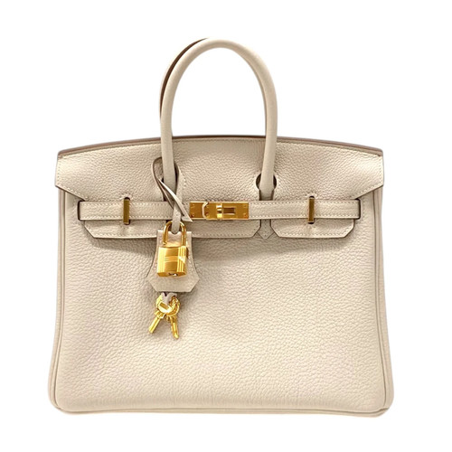 Hermes birkin white - white, togo