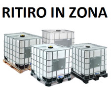 Cisterna serbatoio cubo 1000 litri contenitore usato pulito come nuova