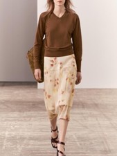 Zara ZW Collection Gonna Midi
