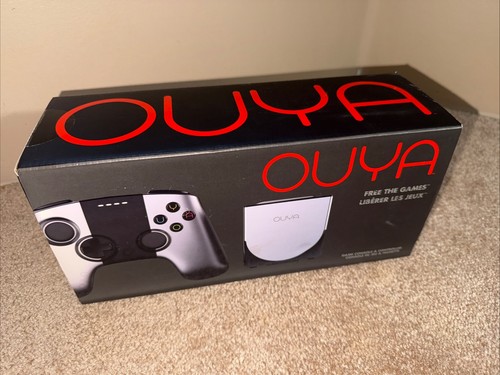 Ouya silver console with - silver,