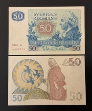 Svezia corone 1970 unc - svezia,