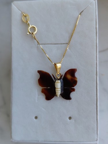 Collana ciondolo farfalla - collana,