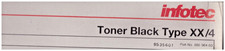 Toner Black per Infotec