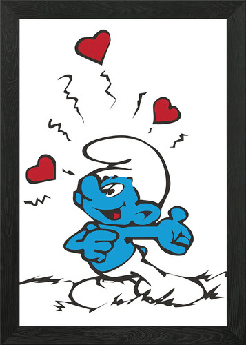 Poster arte parete con - parete,