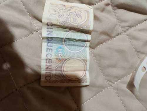 500 lire carta - lire, di