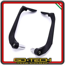 PARALEVE MOTO SCOOTER PROTEZIONE LEVE FRENO FRIZIONE ALLUMINIO CNC Nero