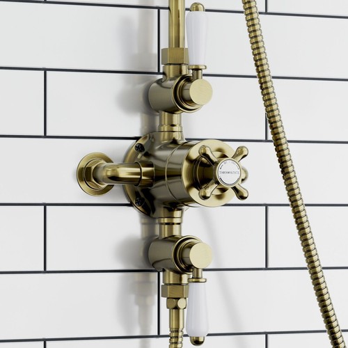 Valvola doccia tripla - , uscite