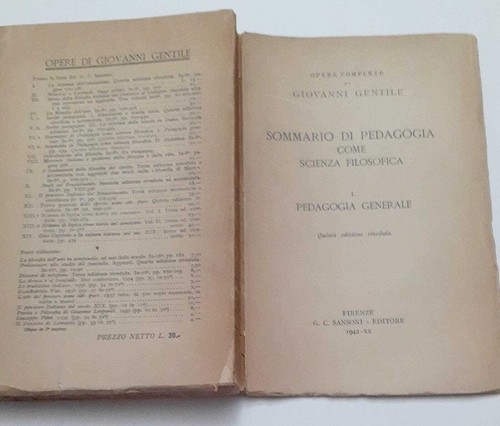 Sommario pedagogia come - di,