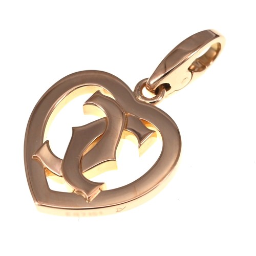 Cartier ciondolo doppia c - 2c,