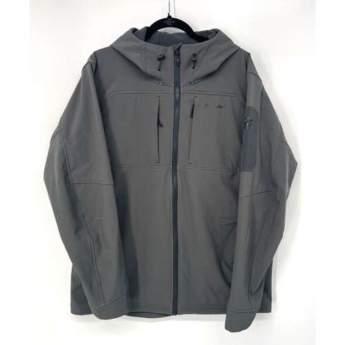 Giacca softshell con cappuccio