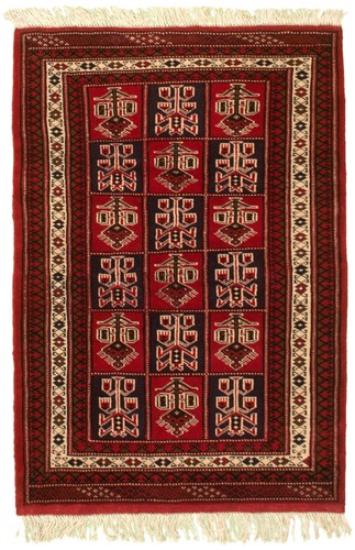 Tappeto tradizionale rosso