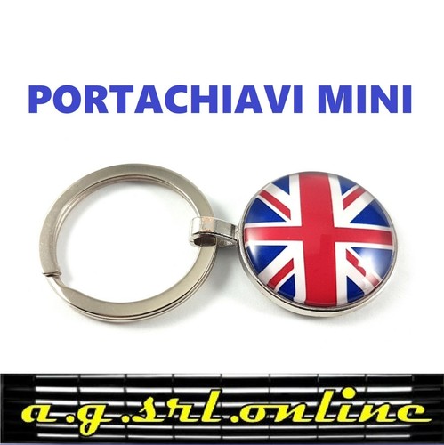 Portachiavi auto mini - auto, bandiera