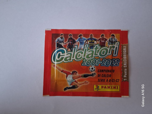 Bustina calciatori 2001 - bustina, 2001-02