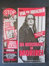 STOP 1827 1983 MINA MAZZINI GIORGIO STREHLER GRETA GARBO VANONI [G66A]