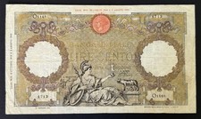 100 LIRE CAPRANESI AQUILA ROMANA TESTINA - BI RSI 08/10/1943 .BB.R3.