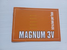 Benelli Magnum 3V 50 1979-80 manuale uso manutenzione originale owner's manual