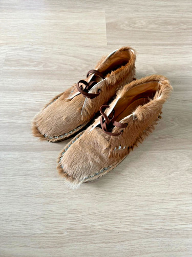Scarpe prada pony stringate - scarpe,