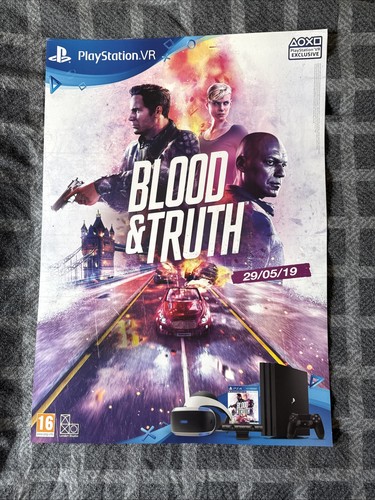 Blood truth poster - blood, truth: