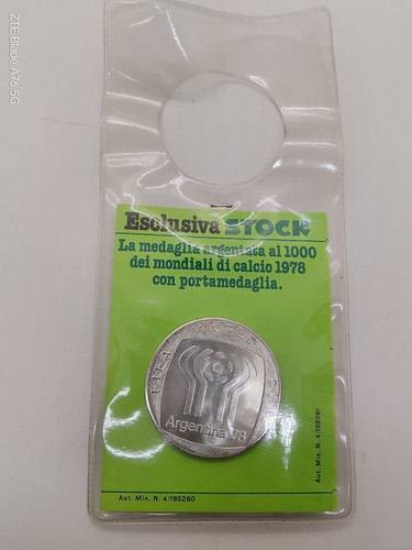 Medaglia mondiali calcio 1978 - mondiali,
