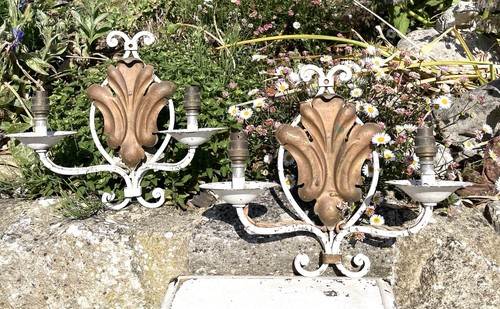 Coppia applique vintage - di,