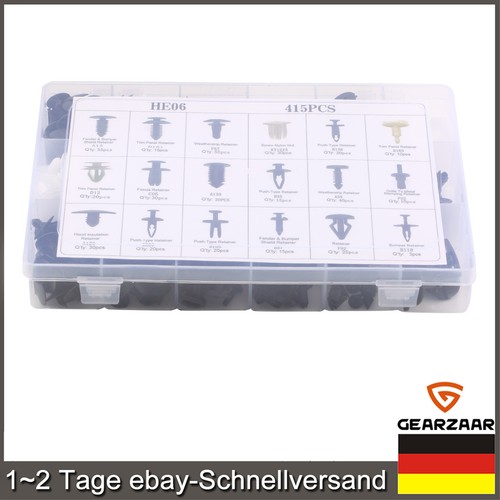 Kit clip fissaggio - clip, universali