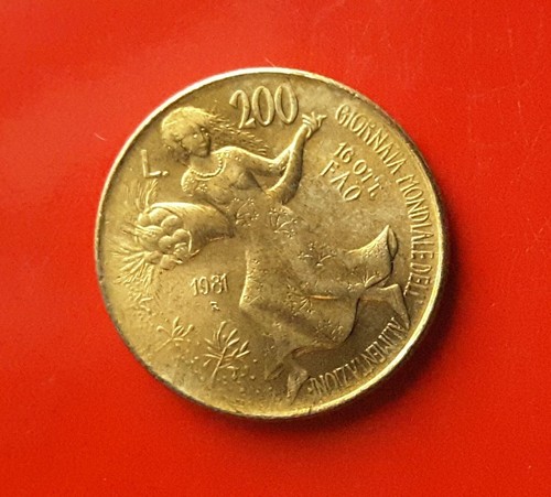 200 lire 1981 fao villa - 1981,