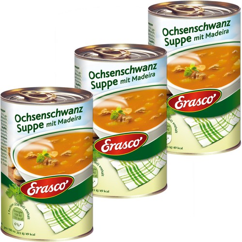 Erasco zuppa coda - di, con