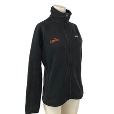 PATAGONIA - WOMEN'S MEDIUM - BLACK FULL ZIP 100% POLYESTER ZAPIER JACKET