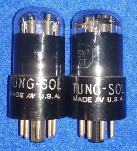 Nicely matched pair 6sn7gt - pair,