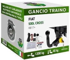 Gancio Verticale Estraibile