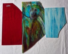 LOTTO PEZZI DI VETRO ARTISTICO