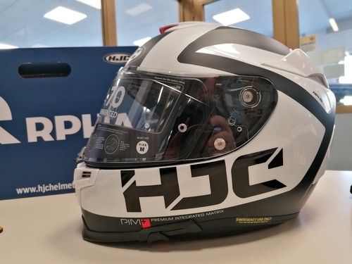 Casco hjc fibra carbonio - e,