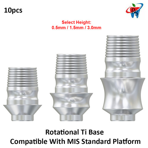 Base rotativa dentale 10 - base, ti
